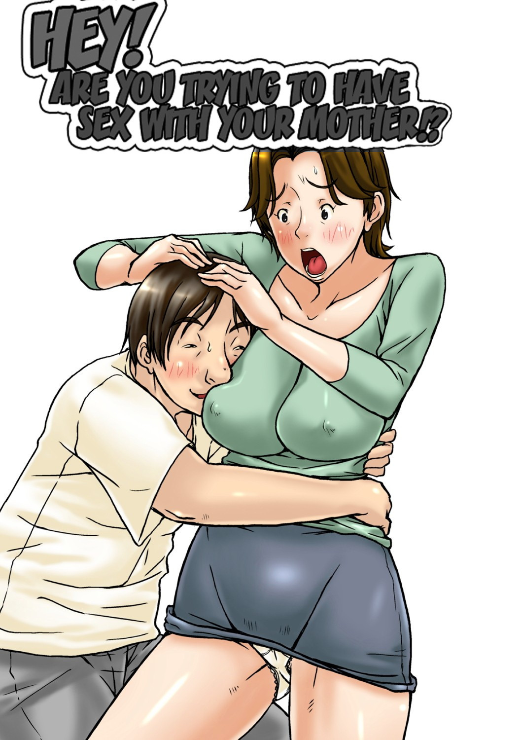 Hentai Manga Comic-Hey! What Are You Doing Making a Pass at Your Mother!-Read-253